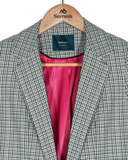 Blazer de Cuadros Verde Niza
