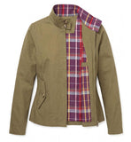 Chaqueta Harrington - Gabardina Verde