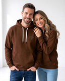 Buzo Unisex con Capota Café Frailejón Escudo