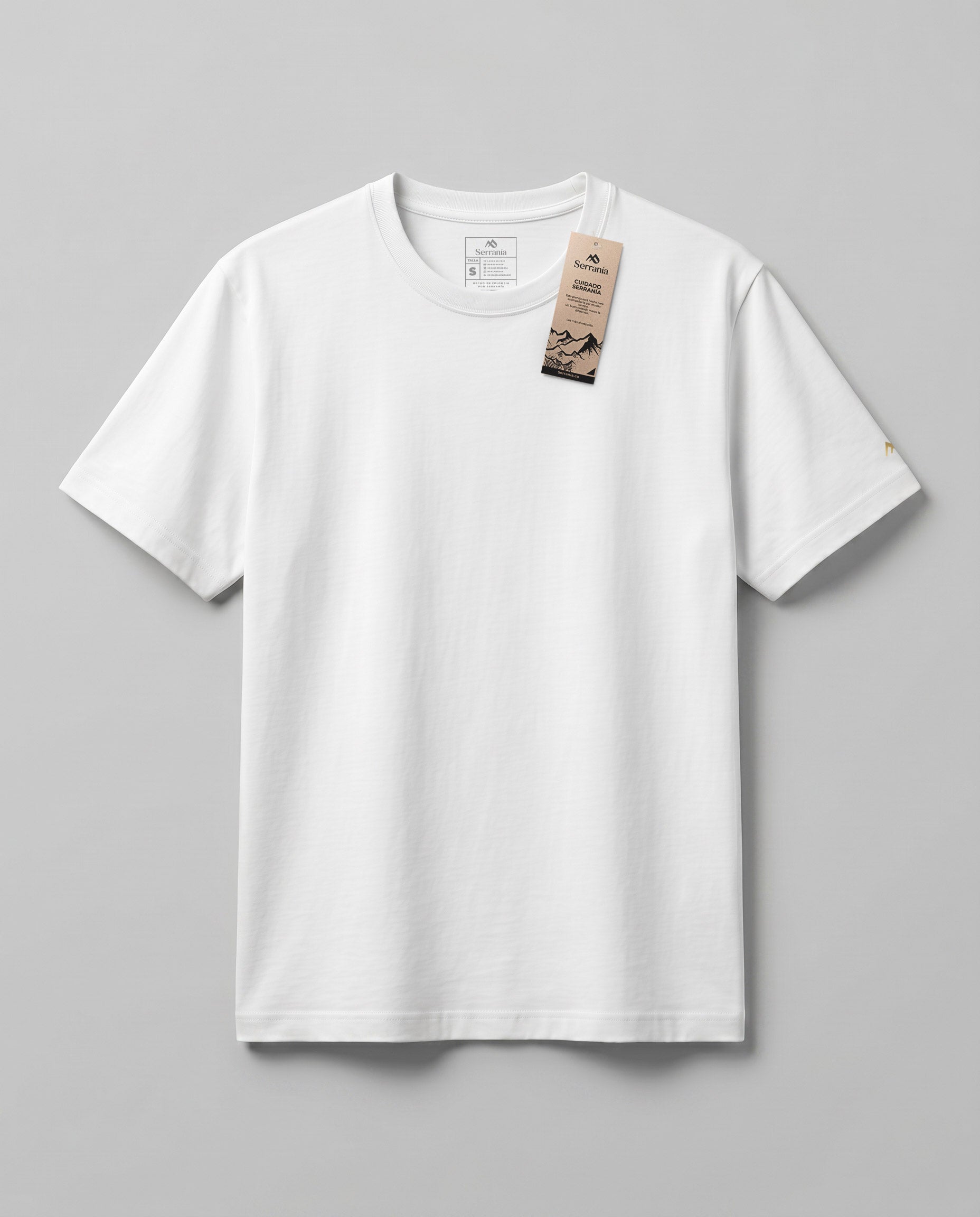Camiseta Slim Fit Blanca
