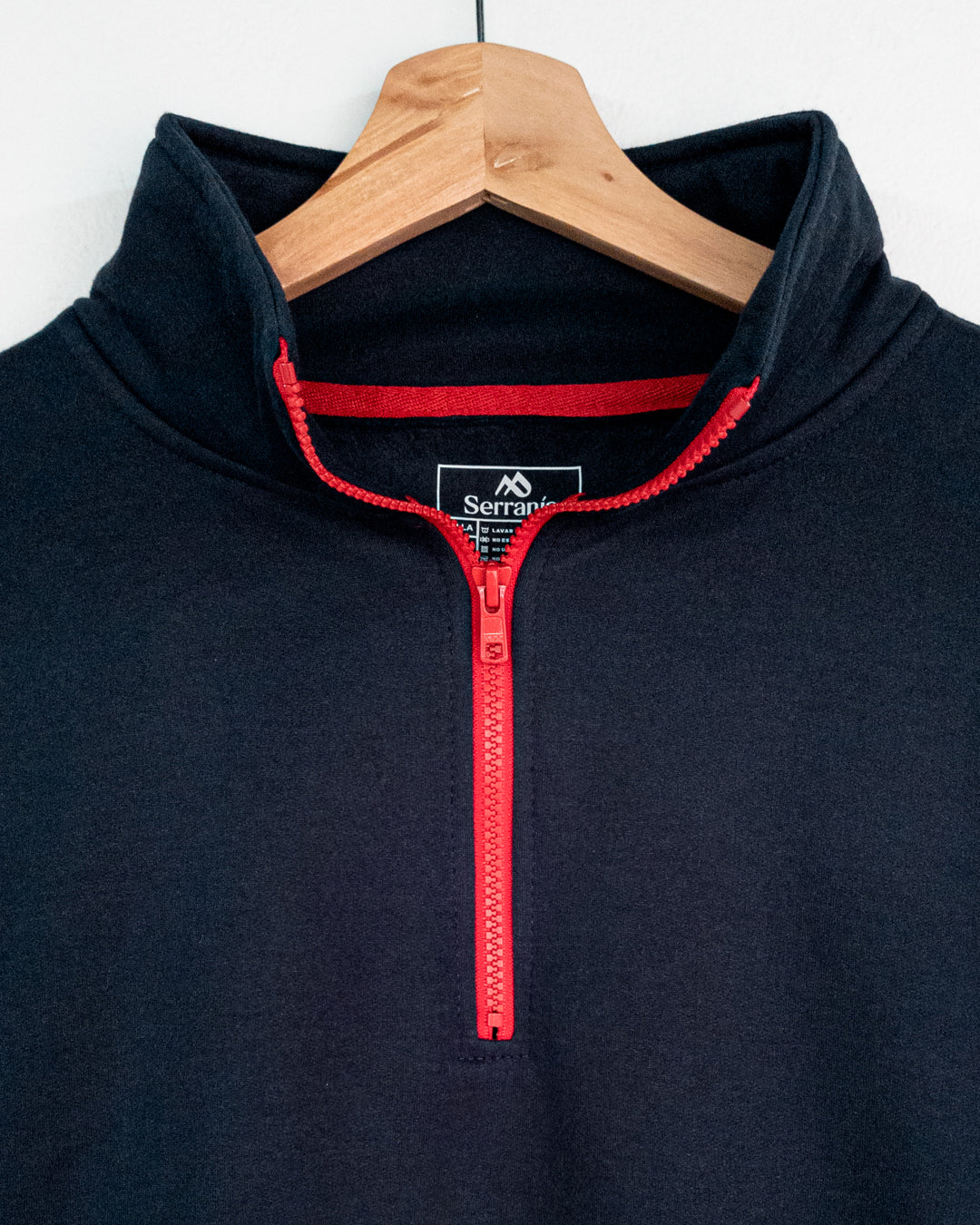 Buzo cuello alto Elite - Azul oxford