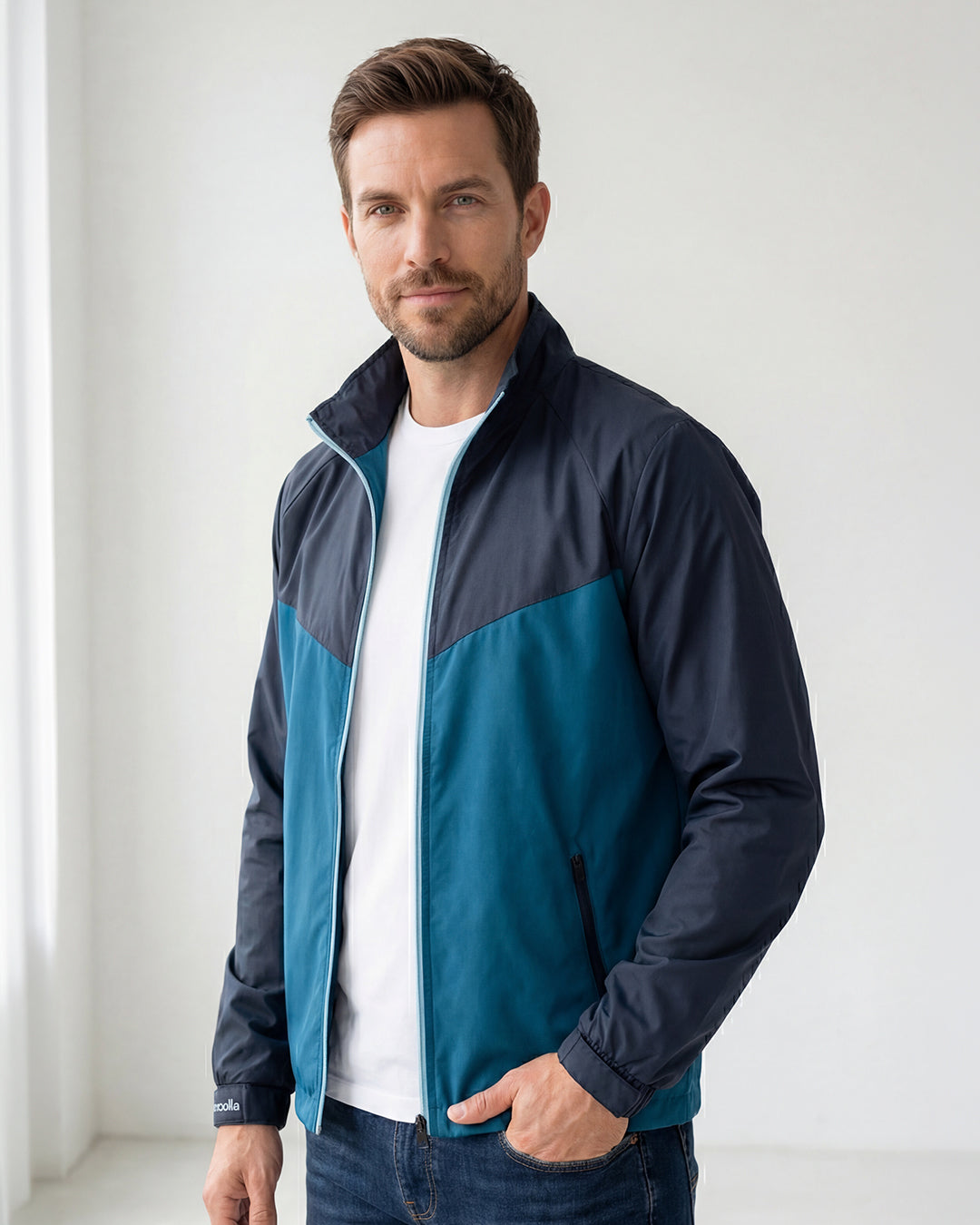 Chaqueta Aerofusion Azul Serranía