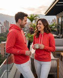 Buzo con Capota Rojo