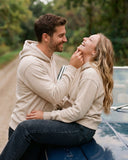 Buzo con Capota Beige Desert