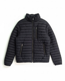 Chaqueta bomber azul oxford mujer