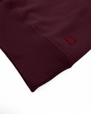 Buzo cuello alto hombre Vinotinto Burdeos