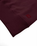 Buzo cuello alto mujer Vinotinto Burdeos