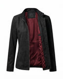 Chaqueta Cambridge Negro Mujer