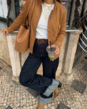 Chaqueta Cambridge Camel Mujer