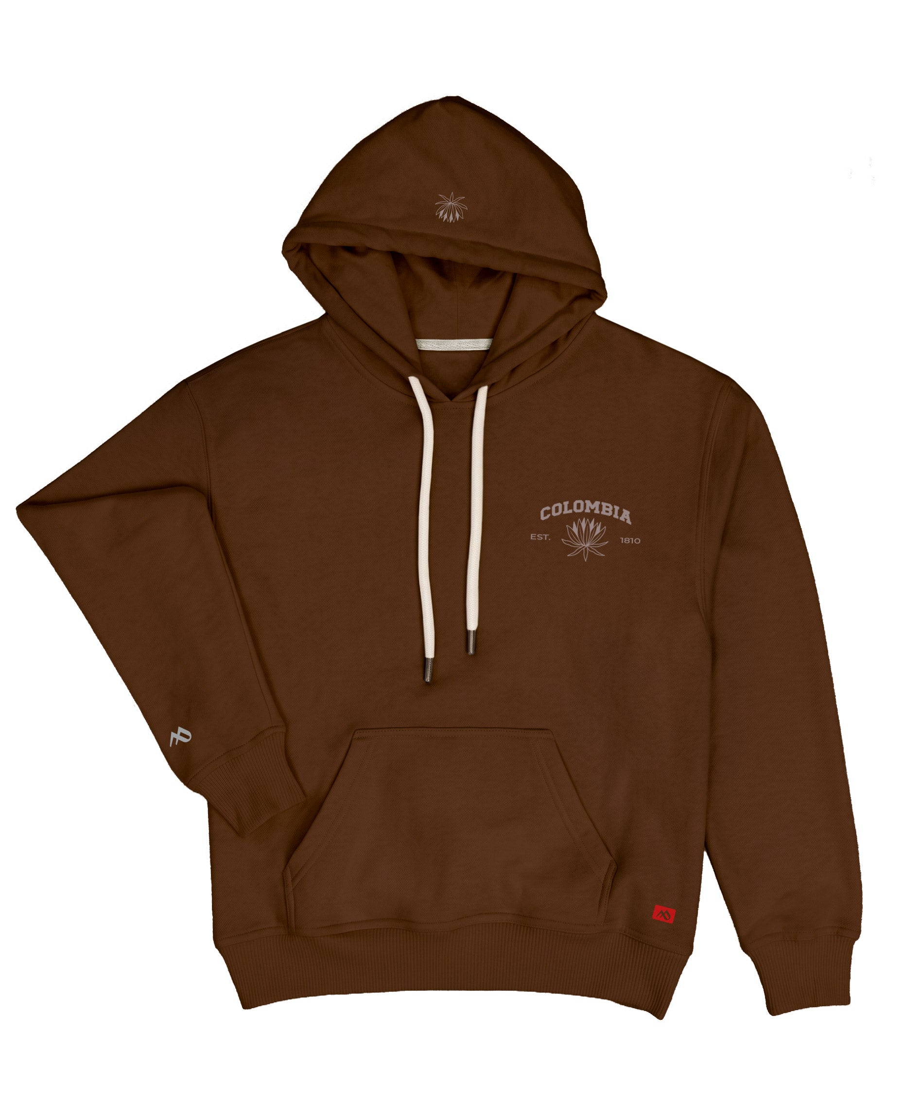 Buzo Unisex con Capota Café Frailejón Escudo