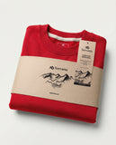 Buzo Unisex Rojo  Colibrí Escudo