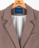 Blazer Paño Café Monte Carlo