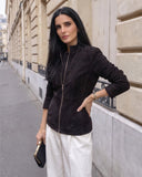 Chaqueta Cambridge Negro Mujer