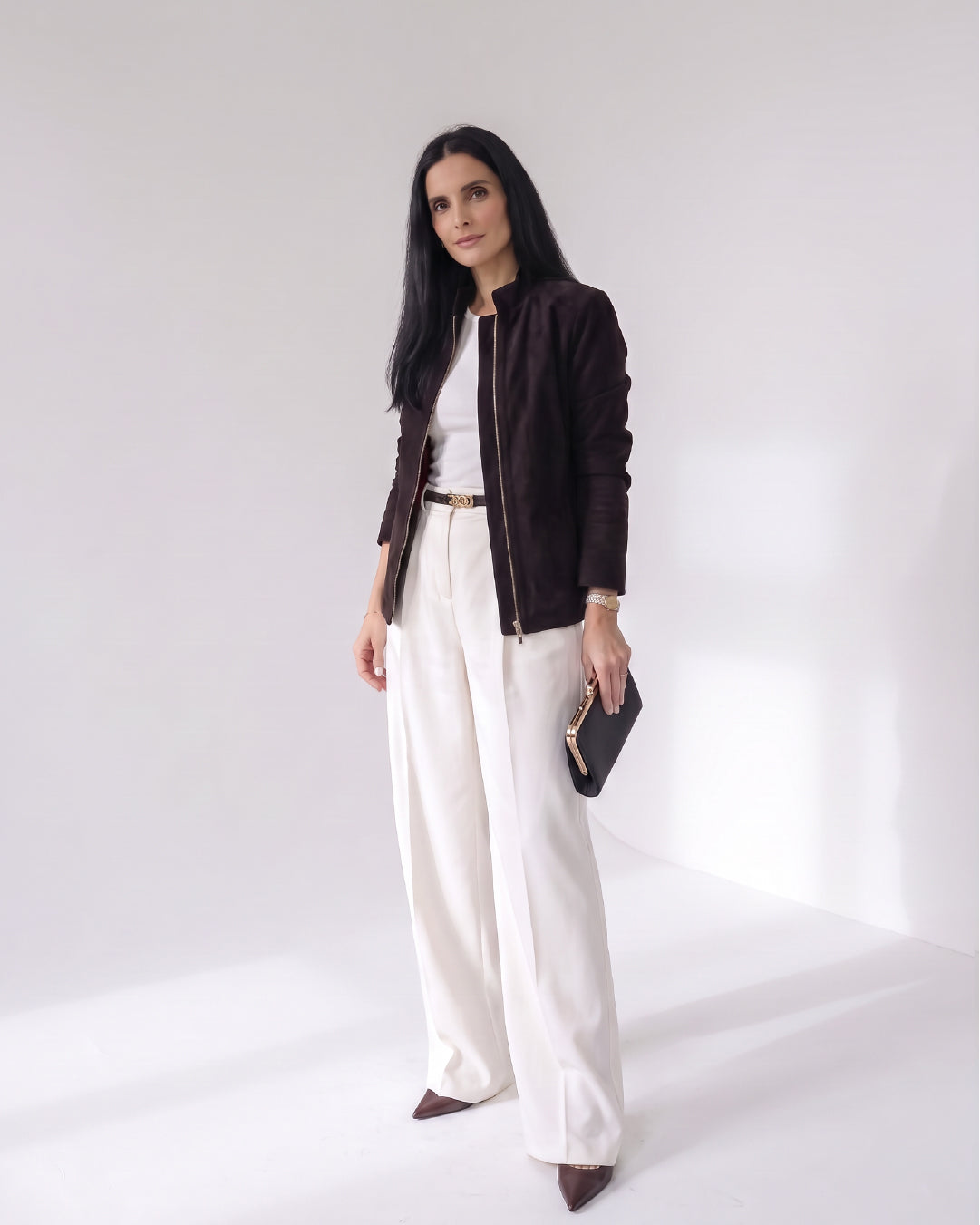 Chaqueta Cambridge Negro Mujer
