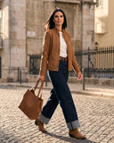 Chaqueta Cambridge Camel Mujer