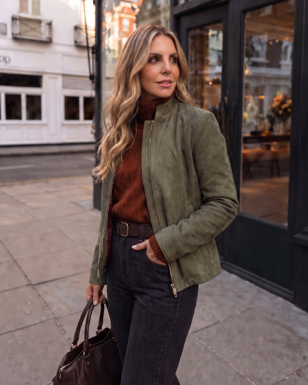 Chaqueta Cambridge Verde Mujer