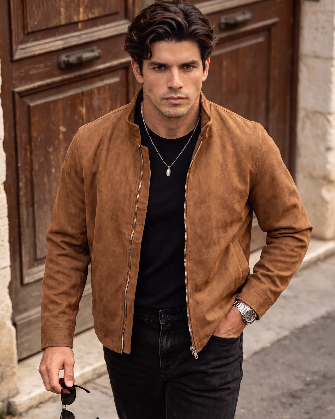 Chaqueta Cambridge Camel Hombre