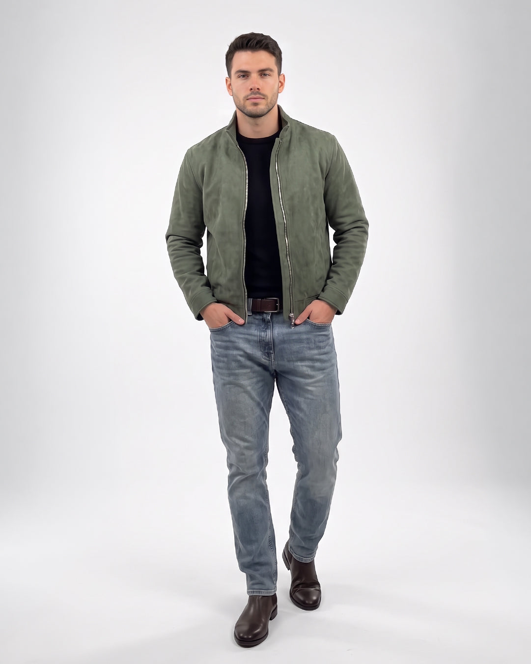 Chaqueta Cambridge Verde Hombre