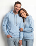 Buzo con Capota Azul Sky