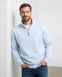 Buzo cuello alto hombre Azul Celeste