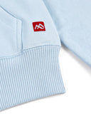 Buzo cuello alto hombre Azul Celeste
