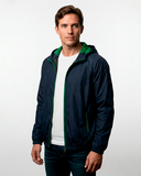 Chaqueta Cyclone azul oxford/verde