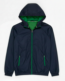 Chaqueta Cyclone azul oxford/verde