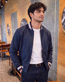 Chaqueta Jetline Azul Oxford