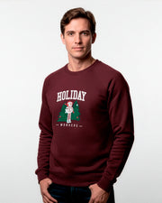 Buzo Navidad Unisex Vinotinto Holiday