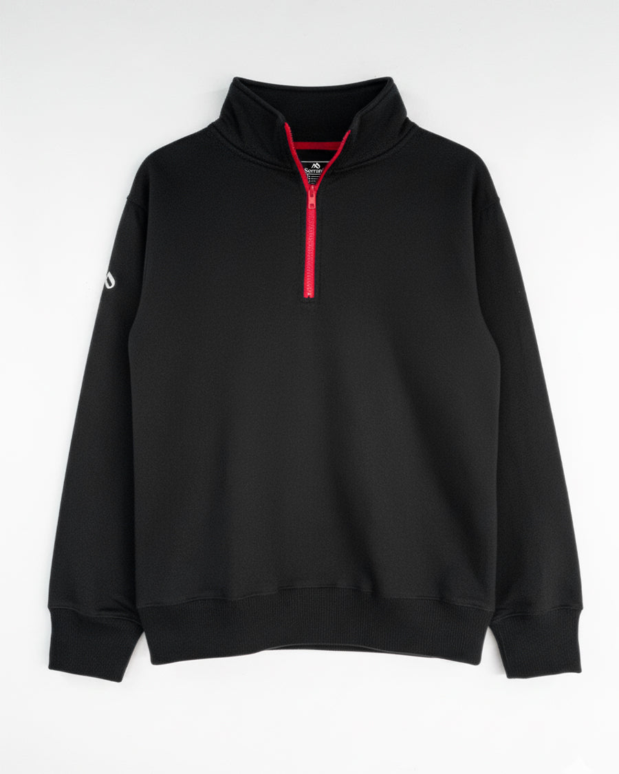 Buzo cuello alto Elite -  Negro