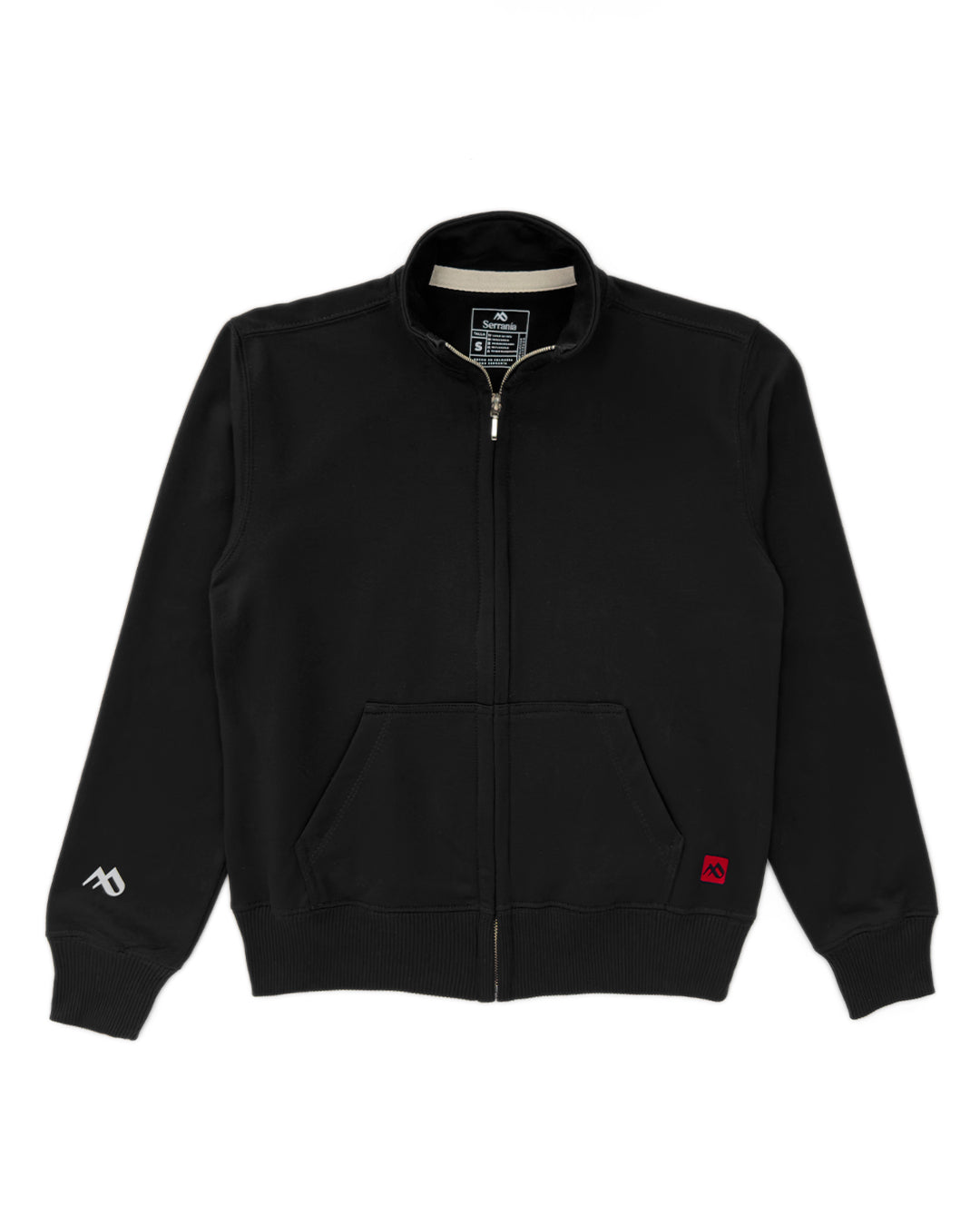 Buzo All-Zip mujer Negro