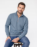 Buzo cuello alto hombre Azul Páramo