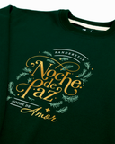 Buzo Navidad Unisex Verde - Noche de Paz