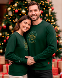 Buzo Navidad Unisex Verde - Noche de Paz