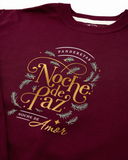 Buzo Navidad Unisex Vinotinto - Noche de Paz