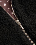 Chaqueta Sherpa Negro