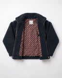 Chaqueta Sherpa Azul Oxford