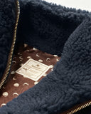 Chaqueta Sherpa Azul Oxford