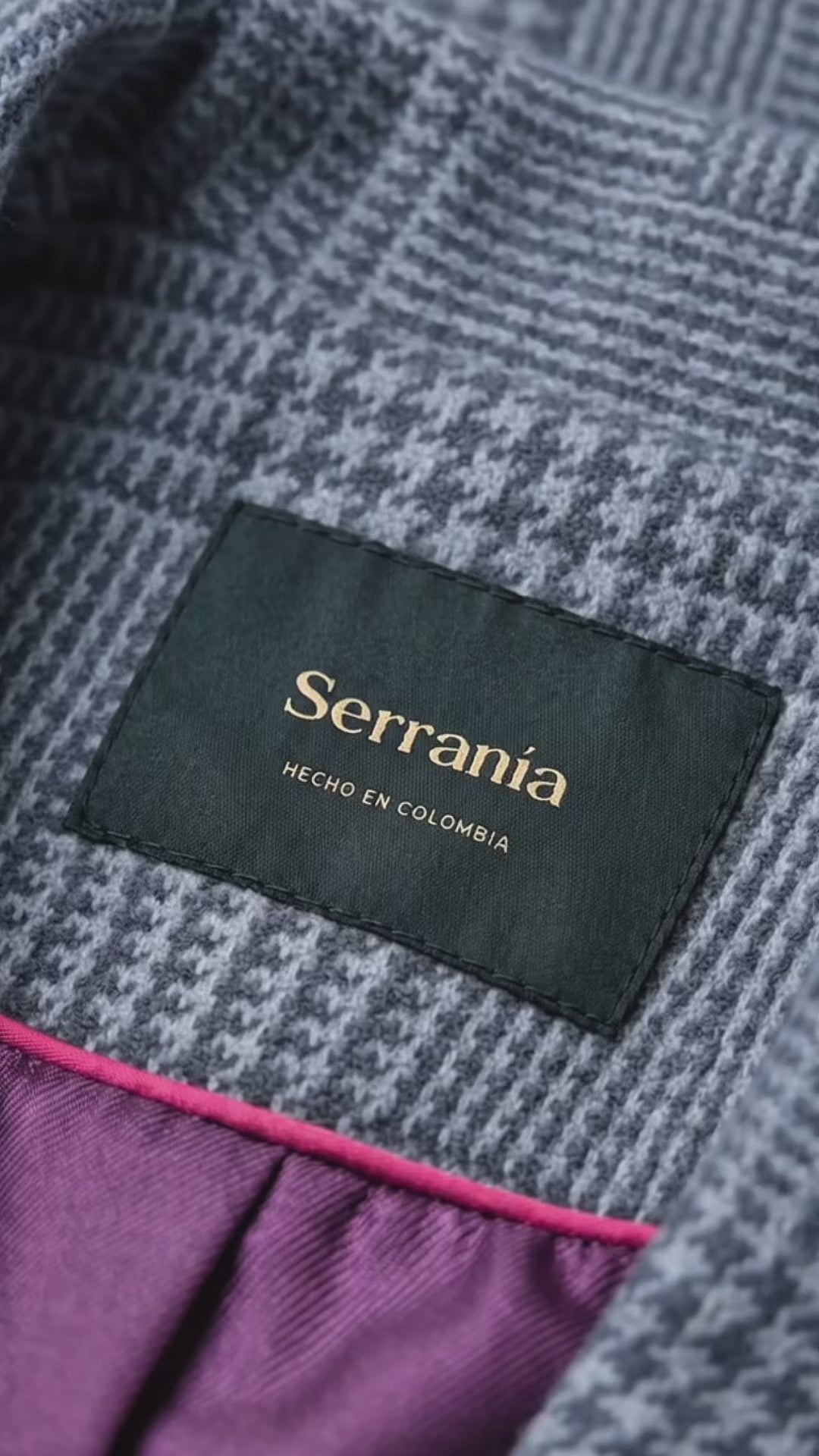Blazer de Paño Aurora Gris