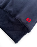 Buzo cuello alto hombre Azul Oxford