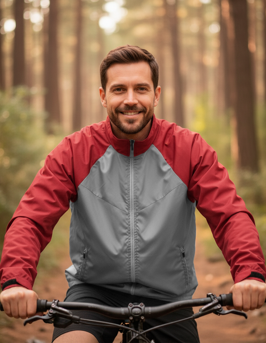 Chaqueta Aerofusion Rojo Roca