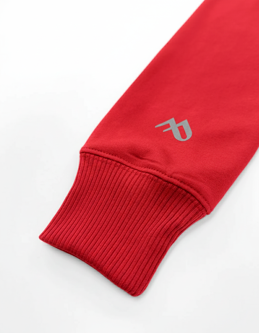 Buzo Cuello alto Mujer Rojo