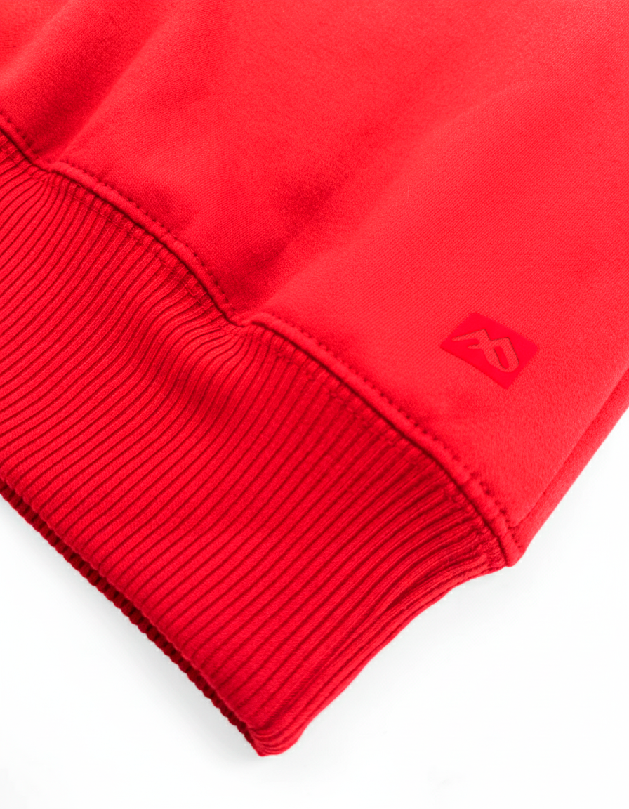 Buzo Cuello alto Mujer Rojo
