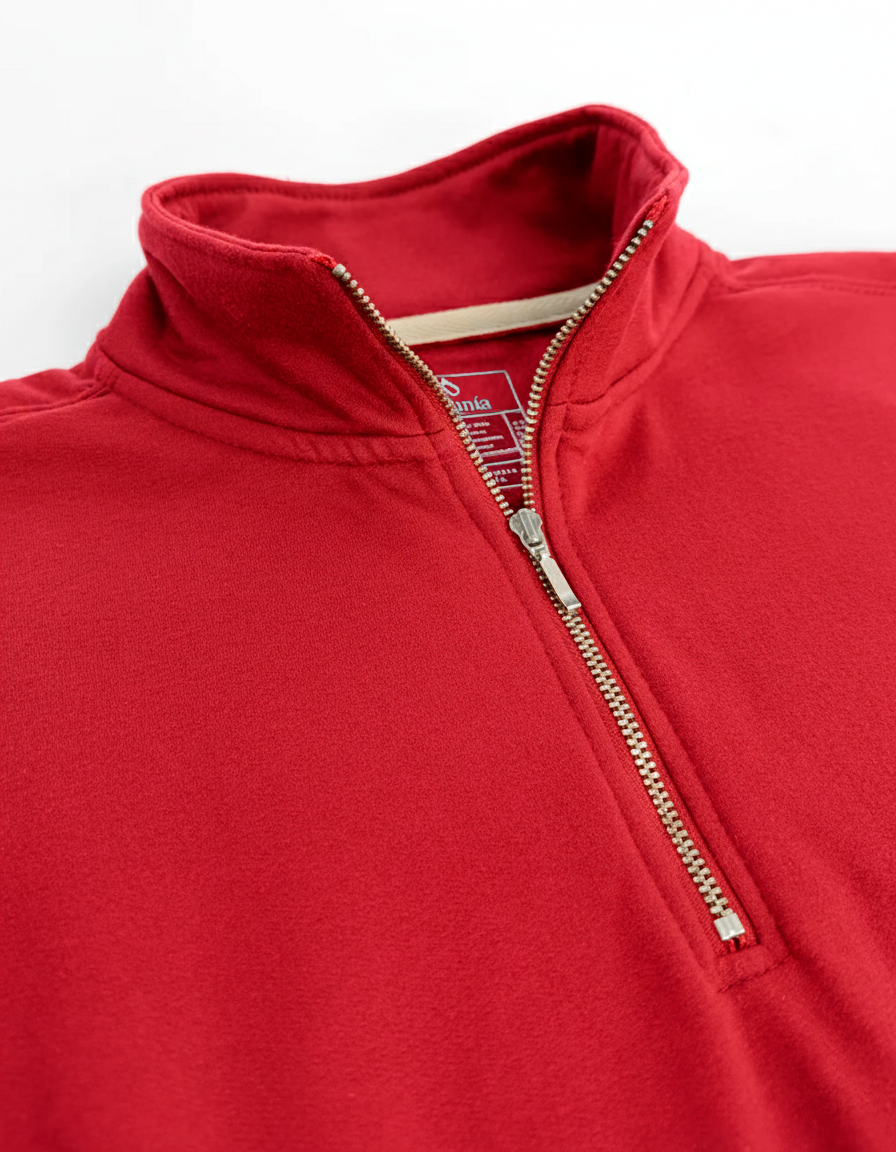 Buzo Cuello alto Mujer Rojo