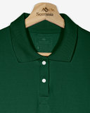 Pack de 2 Polos / Verde Pino + Beige Desert