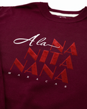 Buzo Navidad Unisex Vinotinto - A la Nanita Nana